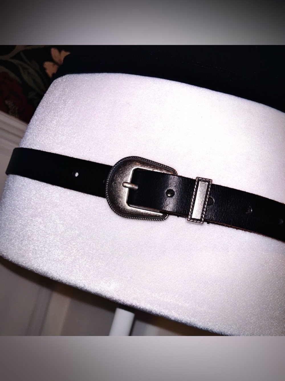 Abercrombie & Fitch Genuine Leather Dark Brown Belt | Western - Picture 4 of 5